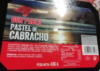 Pastel de cabracho