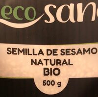 Semilla de sesamo natural Bio