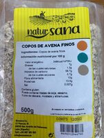 Copos de avena finos