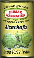 Alcachofas enteras en conserva 10/12 frutos
