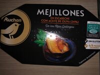 Mejillones en escabeche con aceite de oliva