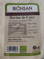Harina de coco