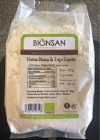 Harina Blanca de Trigo Espelta