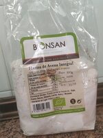 Harina de avena integral
