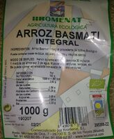 Arroz basmati integral