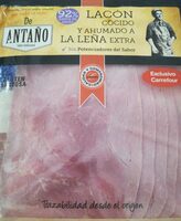 Lacón cocido y ahumado a la leña