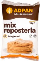 Harina de repostería sin gluten