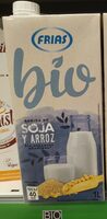 Bebida de soja y arroz