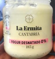 Yogur natural desnatado m.g. sin gluten tarro