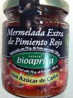 Mermelada extra de pimiento rojo con azúcar de caña