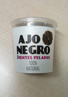 Ajo negro dientes pelados