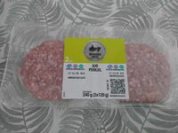 Burger meat vacuno y cerdo ajo y perejil