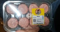 Mini hamburguesas de pollo