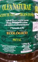 Aceite de oliva virgen extra picual