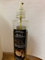 Aceite de oliva con trufa blanca