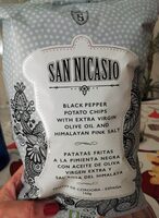 Patatas fritas a la pimienta negra