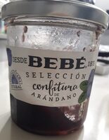 Bebé selección confitura de arándano
