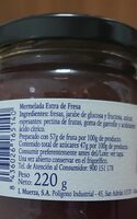 Mermelada de fresa