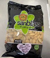 Almendra repelada frita
