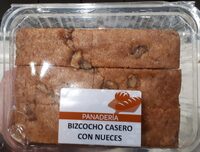Bizcocho casero con nueces