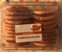 Palmeritas de hojaldre