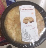 Tortilla de patata con cebolla