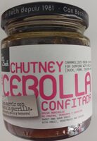 Chutney de cebolla confitada