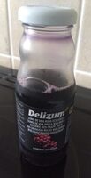 Organic red grape juice