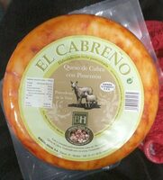 Queso de cabra con pimentón El Cabreño