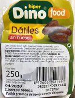 Datiles sin hueso