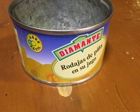 Rodajas de piña en su jugo