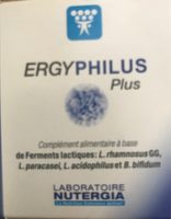 Nutergia Ergyphilus Plus - 30 Gélules (Petite Boã Te Cartonnée)