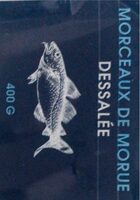 Morceaux de morue dessalé