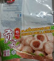 Albóndigas de cerdo rellenas