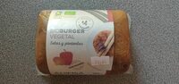 Bioburguer vegetal setas y pimiento