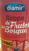 Sirope de frutos del bosque