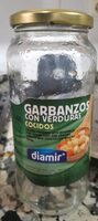 Garbanzos con verduras cocidos
