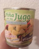 Pińa en su jugo