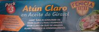 Atún claro en aceite de girasol