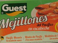 Mejillones del pacífico en escabeche