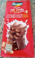 Chocolate con leche y almendras