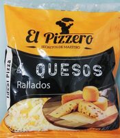 4 quesos rallados