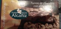 Turrón de chocolate con almendras