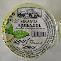 Iogurt amb mermelada de llimona