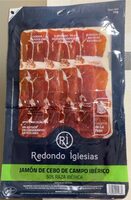 Jamón de cerdo ibérico redondo iglesias