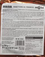 Panettone al Tiramisú