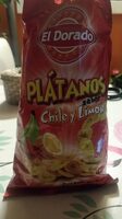 Plátanos sabor chile y limón