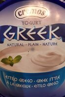 Yogurt Greek Natural estilo Griego