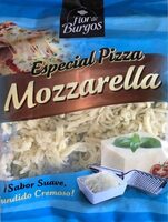 Mozzarella especial pizza