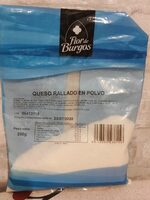 Queso rallado en polvo